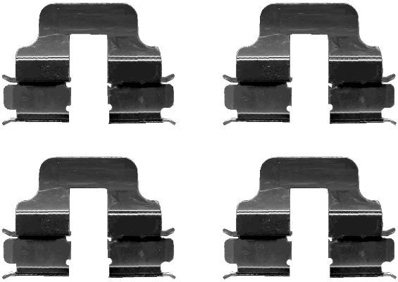 Mercedes A Serisi W168 Fren Kaliperi Pim Takımı | HELLA 8DZ 355 202-801