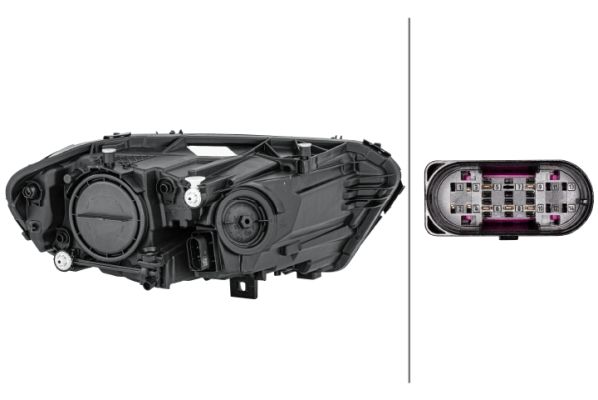 Mercedes A Serisi W177 Far Halojen Sol | HELLA 1EG 015 091-011
