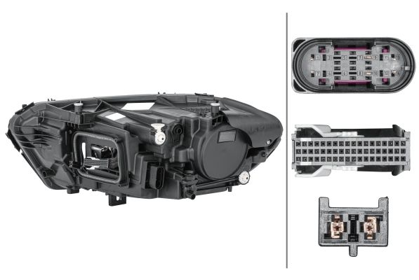 Mercedes A Serisi W177 Far LED Sağ | HELLA 1EX 015 091-821