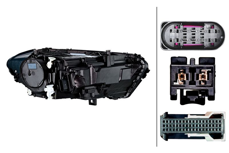 Mercedes A Serisi W177 Far LED Sol | HELLA 1EX 015 390-511