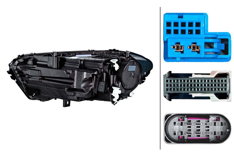 Mercedes A Serisi W177 Far Matrix LED Sağ | HELLA 1EX 015 390-721