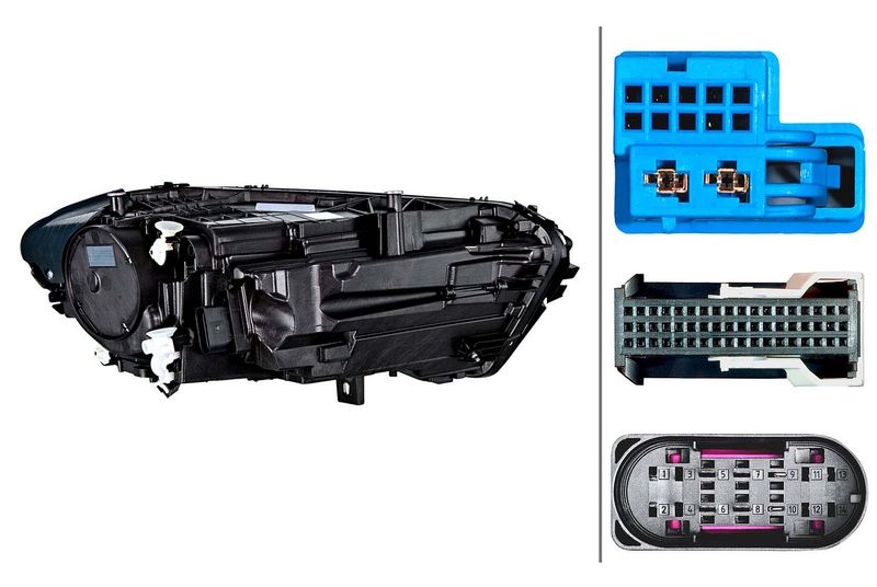 Mercedes A Serisi W177 Far Matrix LED Sol | HELLA 1EX 015 390-711