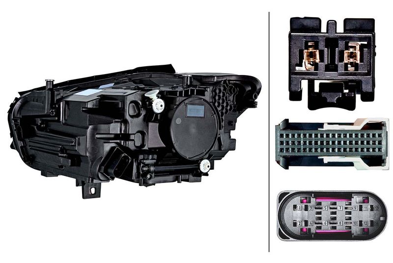 Mercedes B Serisi W247 Far LED Sağ | HELLA 1EX 015 558-321