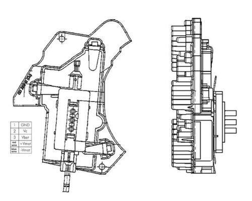 Mercedes E Serisi W210 M111 Kalorifer Rezistansı | MAHLE ABR 24 000P