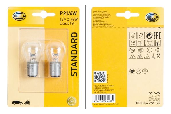 Mercedes A Serisi W169 Stop/Park Ampülü | HELLA 8GD 004 772-123