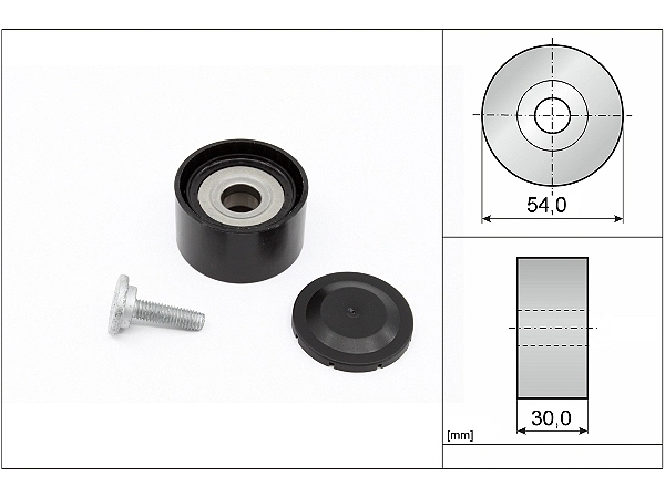 Mercedes E-Class W211 E 300 BlueTEC Tensioner Pulley | INA 532 0234 10