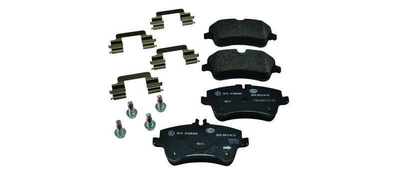 Mercedes C Serisi W203 Fren Balatası Arka | HELLA 8DB 355 018-331