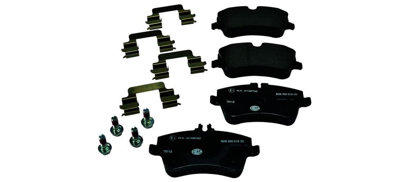 Mercedes C Serisi W203 Fren Balatası Arka | HELLA 8DB 355 018-351