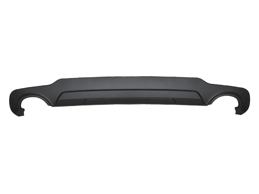Mercedes W204 2007-2013 AMG C300 Rear Bumper Diffuser with Dual Exh...