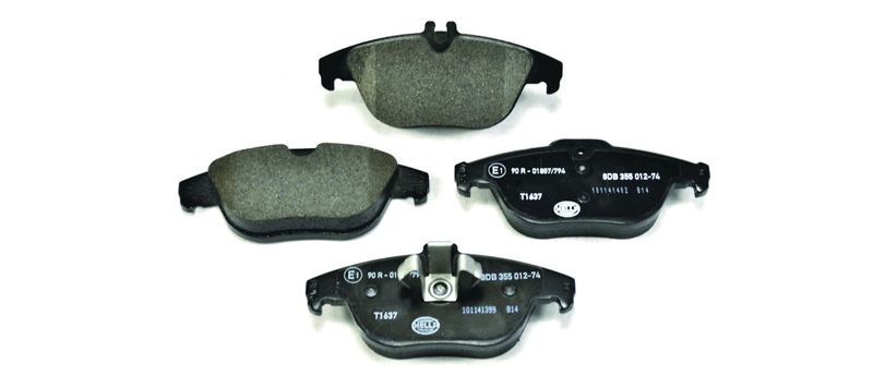 Mercedes C Serisi W204 Fren Balatası Arka | HELLA 8DB 355 012-741