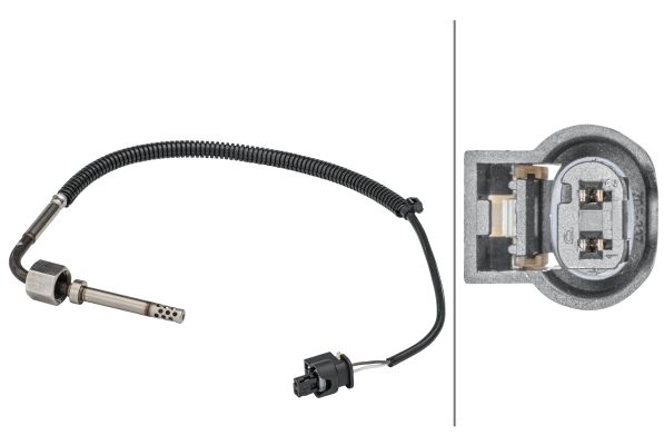 Mercedes R Serisi W251 OM642 Egzoz Gazı Sıcaklık Sensörü | HELLA 6PT 358 181-441