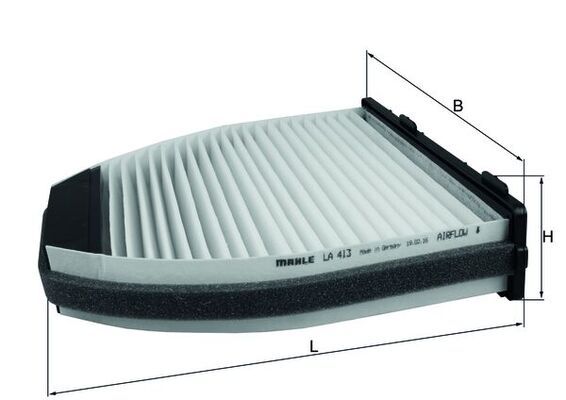 Mercedes E Serisi W212 E 200 NGT M271 Polen Filtresi | MAHLE LA 413