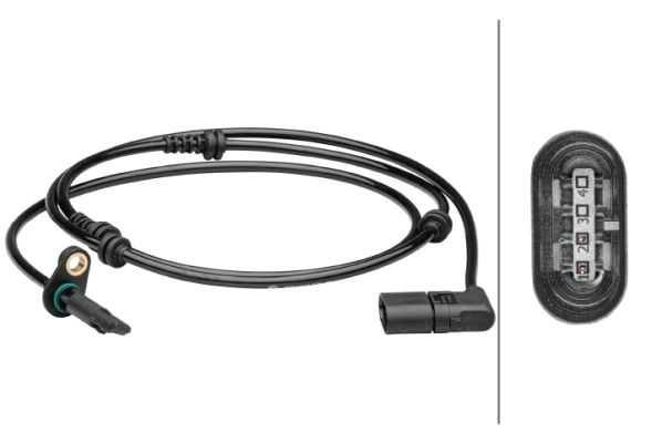 Mercedes C Serisi W205 ABS Sensörü Ön | HELLA 6PU 012 679-461