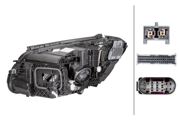 Mercedes C Serisi W205 Far LED Sağ | HELLA 1EX 013 063-521