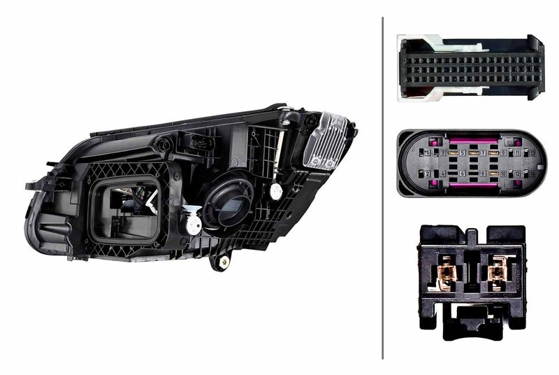 Mercedes C Serisi W205 Far LED Sağ | HELLA 1EX 014 827-561