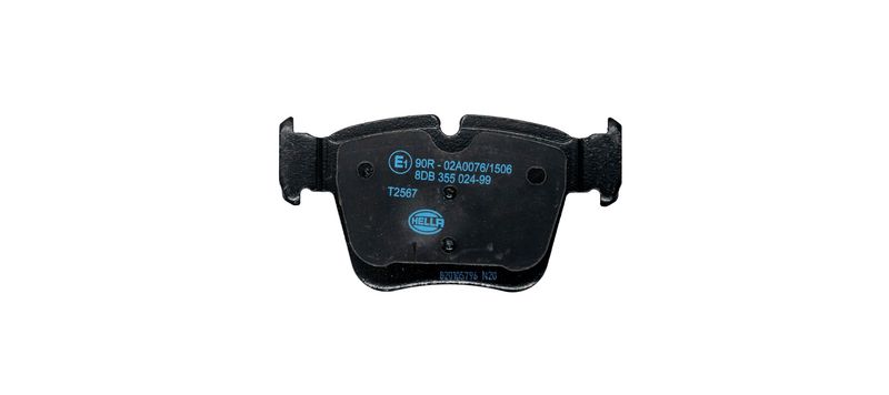 Mercedes GLC Serisi W253 Fren Balatası Arka | HELLA 8DB 355 024-991