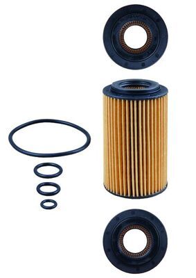 Mercedes ML Serisi W163 ML 320 M112 Yağ Filtresi | MAHLE OX 153/7D