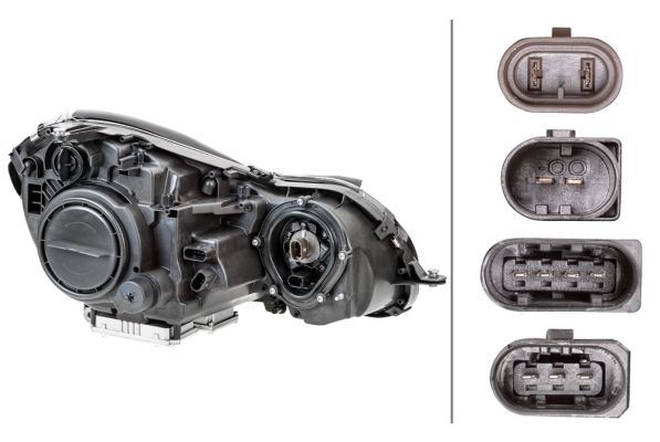 Mercedes E Serisi W211 Far Bi-Xenon Sol | HELLA 1EL 008 369-091