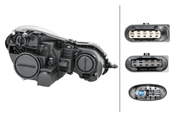 Mercedes E Serisi W211 Far Bi-Xenon Sol | HELLA 1EL 009 260-551