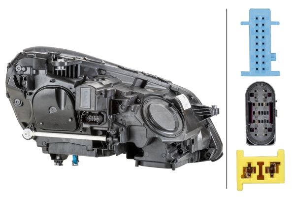 Mercedes E Serisi W212 Far LED Sol | HELLA 1LX 011 066-691