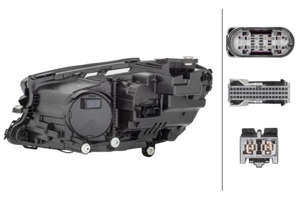 Mercedes E Serisi W213 Far LED Sağ | HELLA 1EX 014 215-321