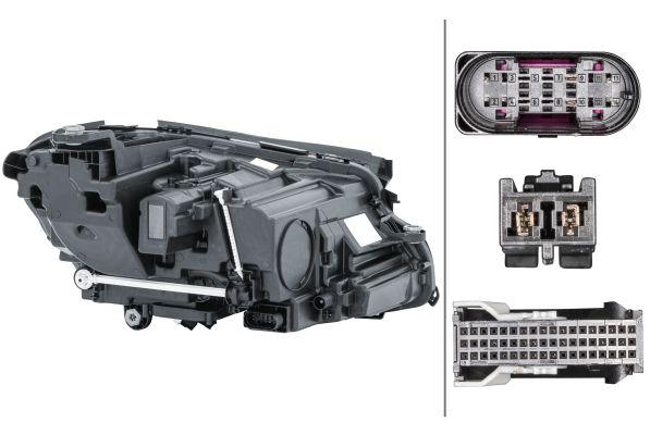 Mercedes E Serisi W213 Far LED Sol | HELLA 1EX 012 076-511