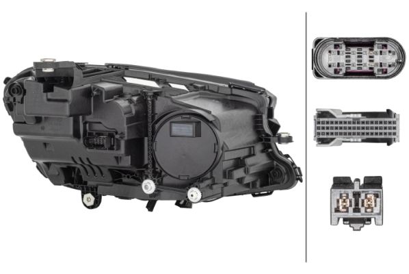 Mercedes E Serisi W213 Far LED Sol | HELLA 1EX 014 215-311