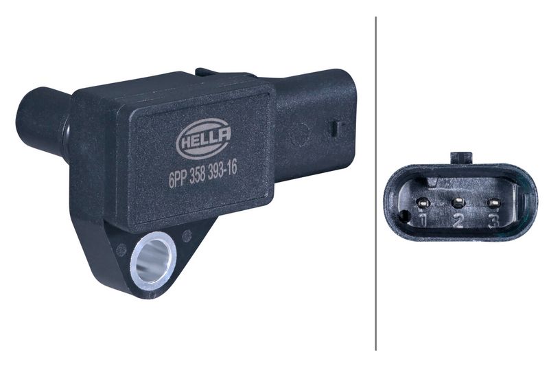 Mercedes GLC Serisi W253 OM656 Emme Manifold Basınç Sensörü | HELLA 6PP 358 393-161