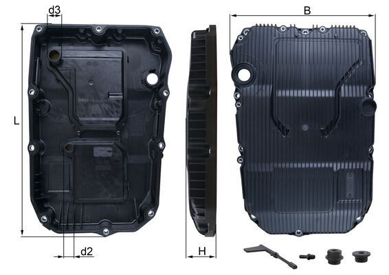 Mercedes E Serisi W213 M274 Otomatik Şanzıman Yağ Filtresi | MAHLE HX 196KIT