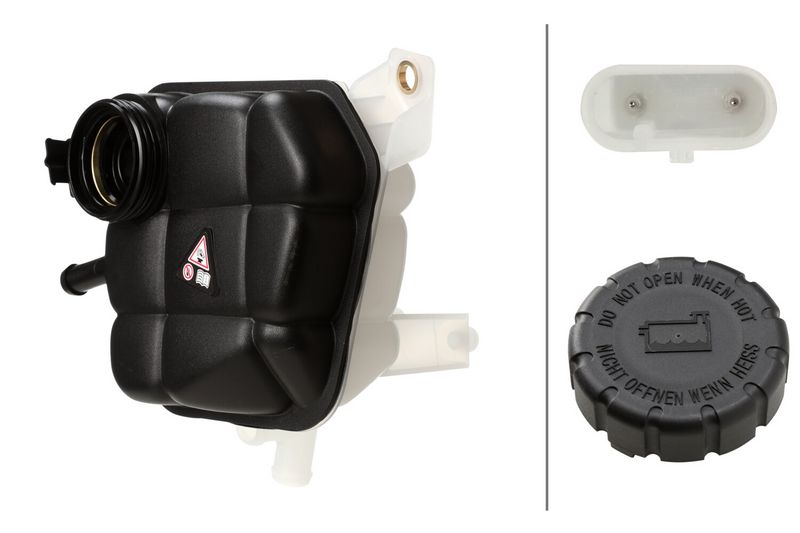 Mercedes GL Serisi W166 OM642 Radyatör Yedek Su Deposu | HELLA 8MA 366 366-031