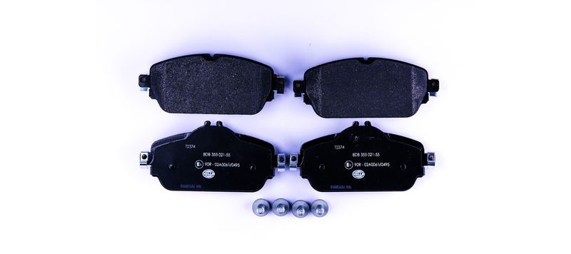 Mercedes C Serisi W205 Fren Balatası Arka | HELLA 8DB 355 021-551