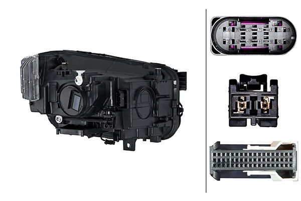 Mercedes GLB Serisi W247 Far LED Sol | HELLA 1EX 013 080-511
