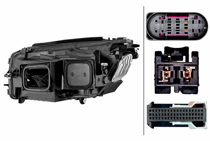 Mercedes GLC Serisi W253 Far LED Sağ | HELLA 1EX 354 877-161