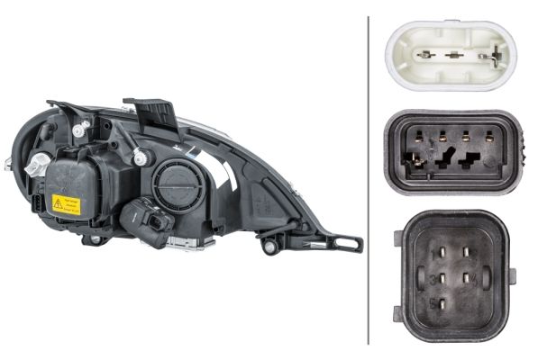 Mercedes ML Serisi W163 Far Bi-Xenon Sol | HELLA 1EL 223 151-191