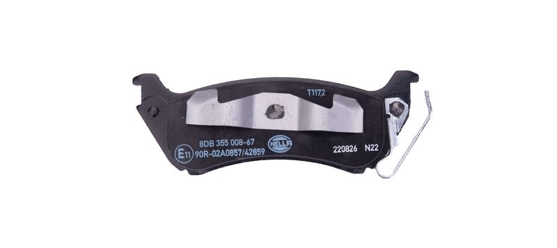 Mercedes ML Serisi W163 Fren Balatası Arka | HELLA 8DB 355 008-671