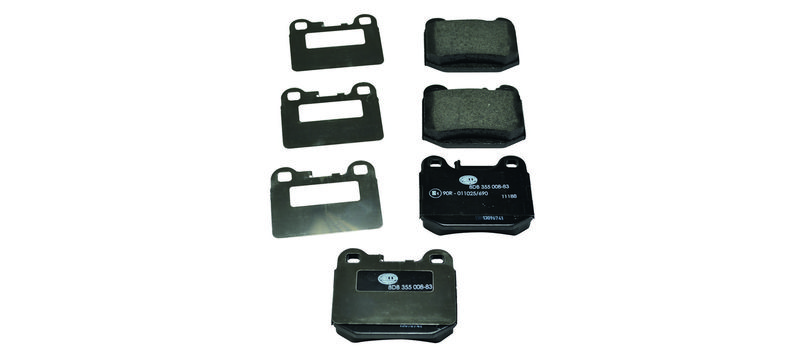 Mercedes ML Serisi W163 Fren Balatası Arka | HELLA 8DB 355 008-831