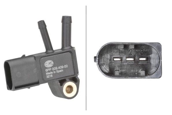 Mercedes S Serisi W221 OM642 Egzoz Basınç Sensörü | HELLA 6PP 009 409-001