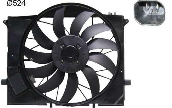 Mercedes S Serisi W220 M275 Fan Pervanesi | MAHLE CFF 172 000S