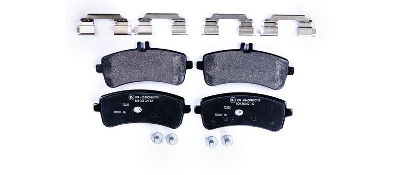 Mercedes S Serisi W222 Fren Balatası Arka | HELLA 8DB 355 021-521