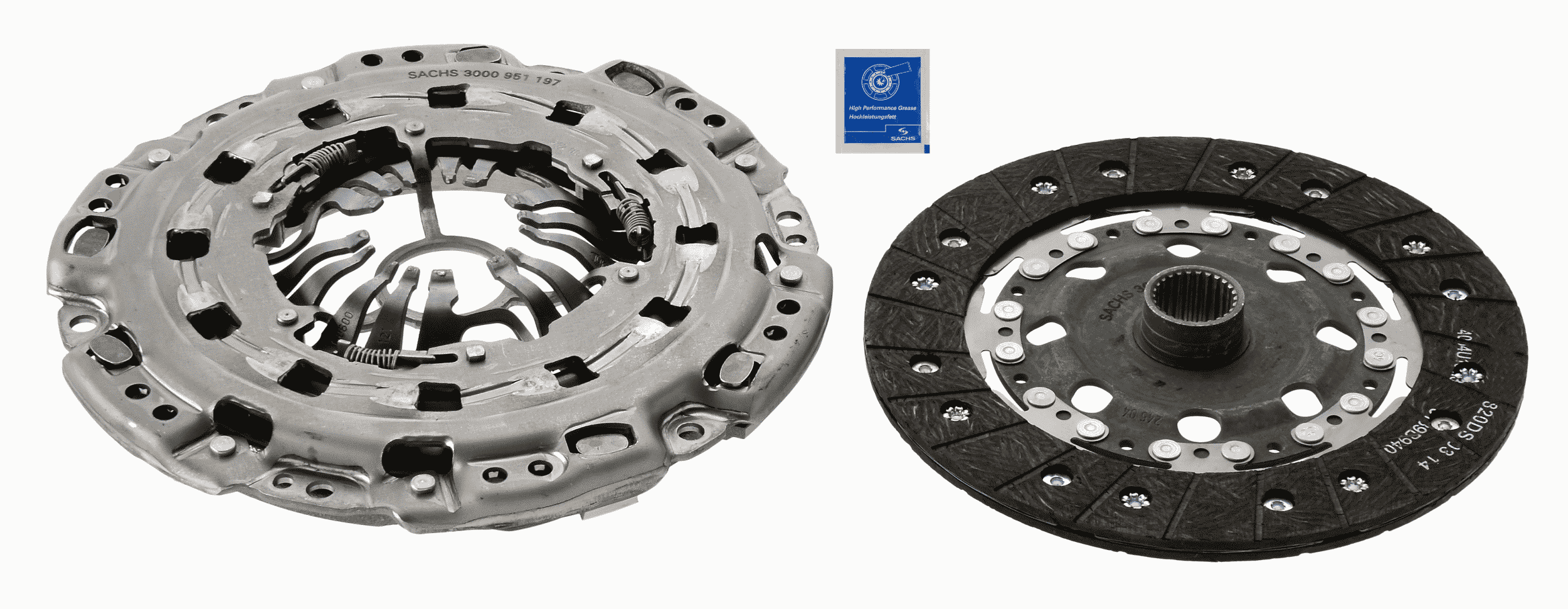 Mercedes W169 A 180 CDI OM640 Debriyaj Seti | SACHS 3000 951 197