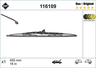 BMW X5 E53 Rear Wiper (2000-2007) | SWF 116109