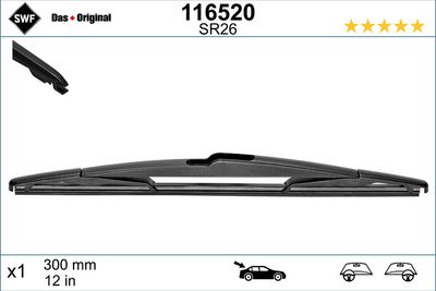 Mercedes ML W164 Arka Silecek (2005-2015) | SWF 116520