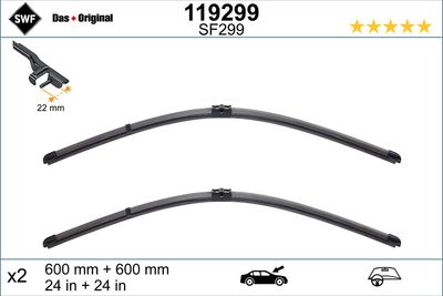 Mercedes E Serisi W212 Ön Silecek Takımı (2009-2013) | SWF 119299
