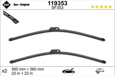Mercedes C Serisi W203 Ön Silecek Takımı (2004-2007) | SWF 119353