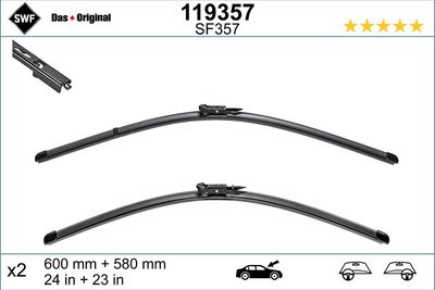 Bmw E60 Ön Silecek Takımı (2004-2009) | SWF 119357
