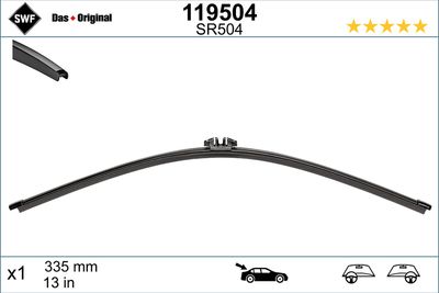 BMW X3 F25 Arka Silecek (2011-2015) | SWF 119504