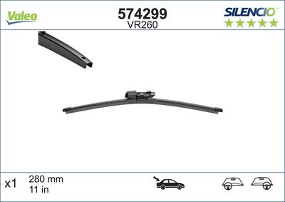 Mercedes EQB Arka Silecek (2023-2025) | VALEO 574299