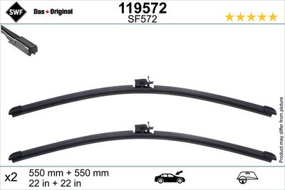 Mercedes GLC Serisi X253 Ön Silecek Takımı | SWF 119572