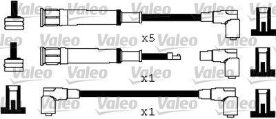 BMW 5 Serisi E34 M30 Buji Kablosu Seti | VALEO 346377