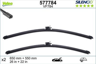 Mercedes A Serisi W167 2018 Silecek Süpürgesi | VALEO 577784
